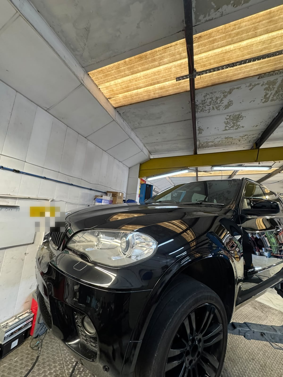 BMW X5 at the BM Works workshop